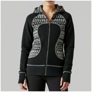 RARE Lululemon Special Edition Scuba Hoodie Fair Isle 4
